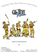 Prospectus Gilles REMY Jazz Band - Recto